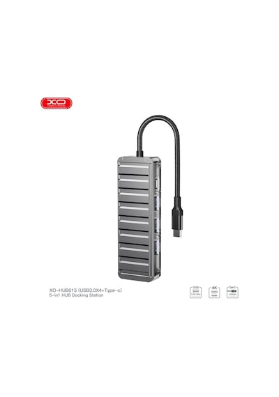 Type-c 4 Portlu Usb 3.0 Yüksek Hızlı Veri Aktarıcı Çoklayıcı Hub