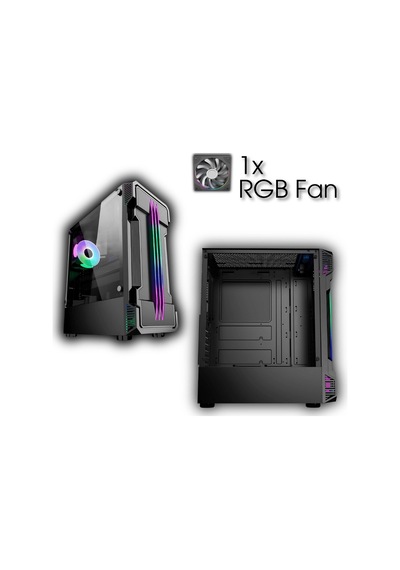 Gamecase Kasa Transform 8310 400w Rgb Ön Panel 1x3.0 Usb