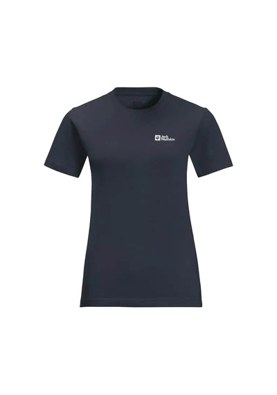 Jack Wolfskın Jack Wolfskin Essential T W Kadın Tişört Gece Mavisi 1010 Lacivert