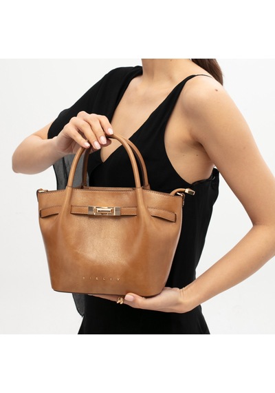 Sisley Camel Omuz Çantası Kadın Sly 426 Sısley