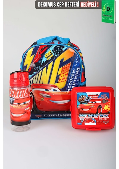 X Dekomus Lisanslı Cars Brick Champion's Colleciton 32 Cm Tek Bölmeli Küçük Boy Anaokul Çantası,beslenme Kabı,matara Seti Açık Gri X Dekomus Lisanslı Cars Brick Champion's Colleciton 32 Cm Tek Bölmeli Küçük Boy Anaokul Çantası,beslenme Kabı,matara Seti Açık Gri