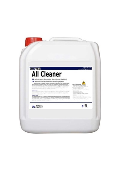 All Cleaner Klima Alüminyum Serpantin Temizleme Maddesi 5 N11.1216