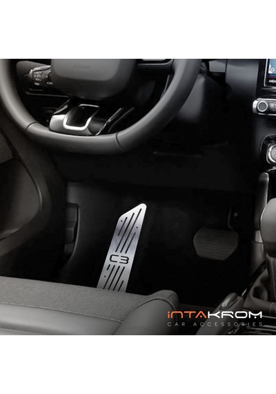intakrom Citroen C3 Aircross Krom Ayak Dinlendirme Pedalı 2017 - 2022