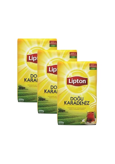 Lipton Doğu Karadeniz Bergamot Aromalı Siyah Dökme Çay 3 x 1 KG
