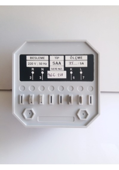 DİJİTAL96X96 0-75A AMPERMETRE