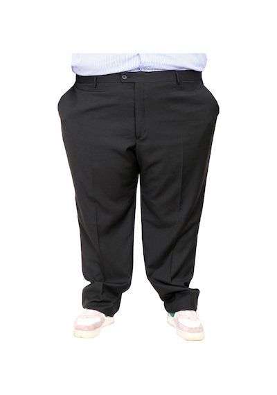 Mode Xl Buyuk Beden Erkek Kumaş Pantolon Superior 21024 Siyah Siyah