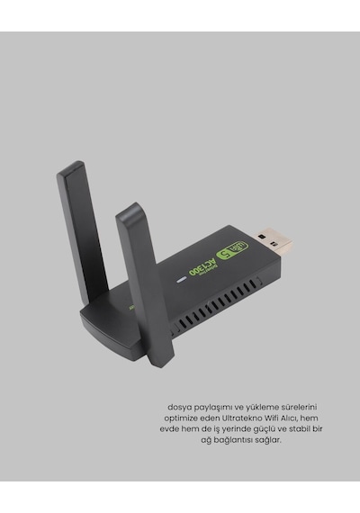 Dual Band Usb Wifi Adaptör 1200 Mbps Hız 31625865