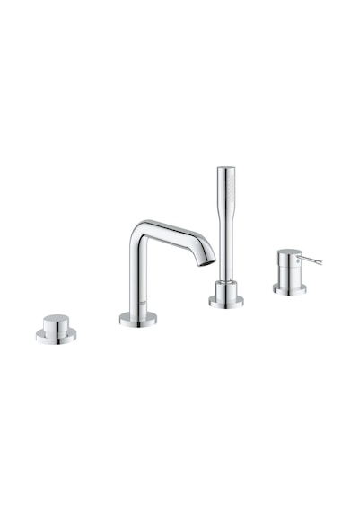 Grohe Essence Dört Delikli Küvet Bataryası - 25251001 Gümüş