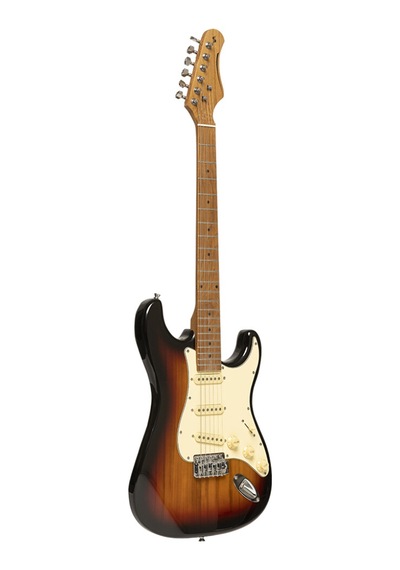 Stagg Ses55m-sb Elektro Gitar Hss