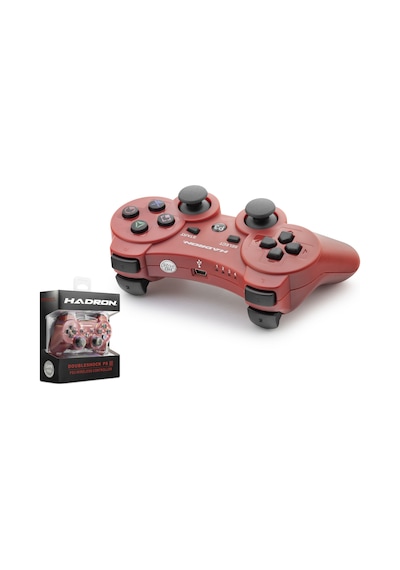 Hadron Hd325k Ps3 Uyumlu Kablosuz Bluetooth Gamepad Oyun Kolu Doubleshock Iıı - Kırmızı