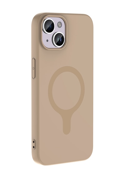 Maks Technology iPhone Uyumlu 13 Kılıf M-safe Şarj Özellikli Mkst Aris Silikon Kapak - Yeşil