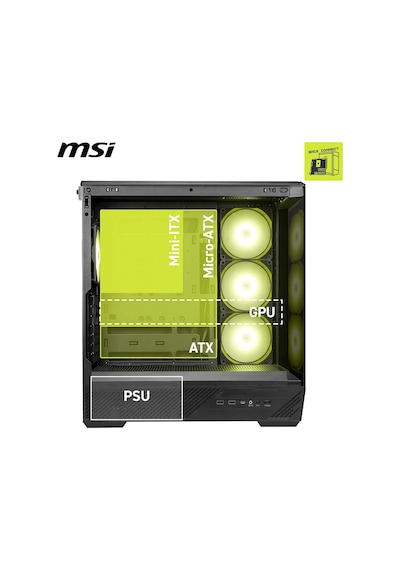 Mag Pano 130r Pz 4 X Argb Fan Usb 3.2 Atx Tower Gaming Oyuncu Kasa