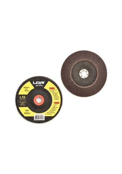 Ugr Flap Disk (Alüminyum Oksit) 115Mmx 60Kum 10'Lu