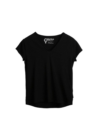 Bad Bear 21.03.07.016-c01 Olivia V-neck Kadın T-shirt 001