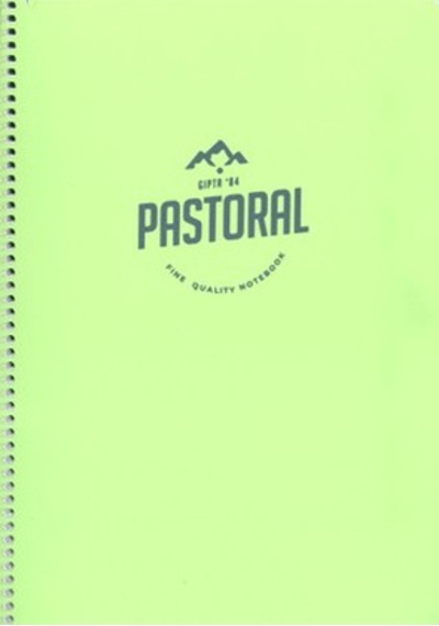 Gıpta Defter Pastoral 17x24 96 Yp. Düz Pp Kapak Spiralli