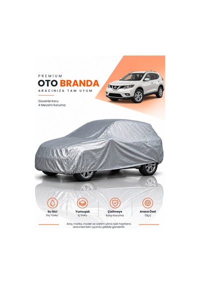Nissan X-trail 2014-2021 Suv Uyumlu Araba Brandası Oto Branda Araba Örtüsü Araç Çadırı