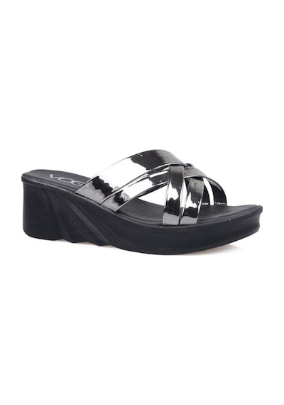 Voga 2104 Dolgu Topuk Comfort Casual Kadın Terliği