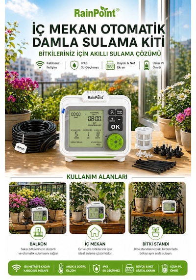 İç Mekan Sulama Pompası Kiti