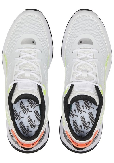 Puma Mirage Sport Tech Laser Tag Beyaz Erkek Günlük Spor Ayakkabı Lime Squeeze Lime Squeeze
