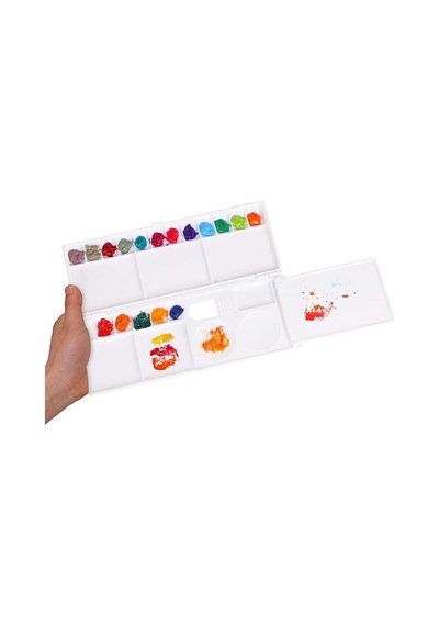 Hobi Market Art Çok Fonksiyonlu Plastik Palet 10x21 Cm.