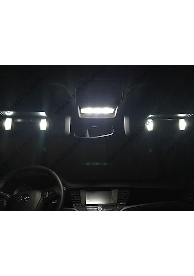 Fardoktoru Opel Astra J Beyaz Led Iç Aydinlatma Ampul Seti