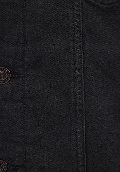 Mavi - Zander Classic Denim Antrasit Suni Kürklü Jean Ceket 0111214-89117 Siyah Mavi - Zander Classic Denim Antrasit Suni Kürklü Jean Ceket 0111214-89117 Siyah