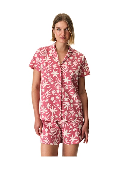 Penti Gül Kurusu Ciao Pamuklu Gömlek Şortlu Pijama Takımı