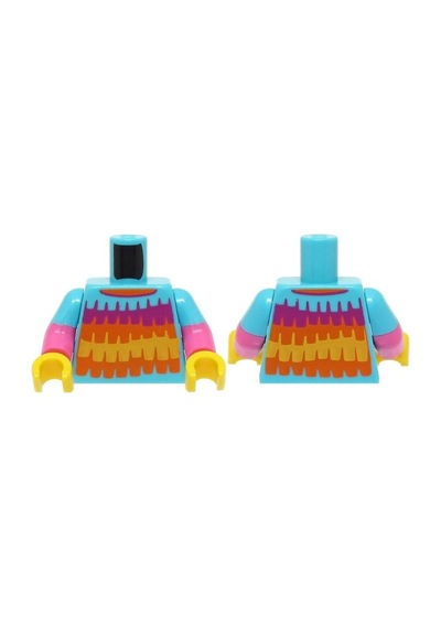 Minifigür Parçaları: Torso, Vücut, Gövde: 973pb5625c01