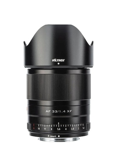 Viltrox AF 33 MM F/1.4 XF (Fujifilm X)  Uyumlu Lens Siyah