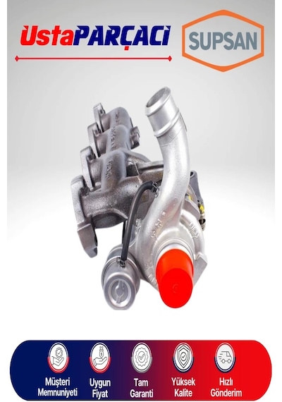 Ustaparçacı Ford Connect 1.8 Tdci 2002-2010 Turbo Xs4q6k682de-7t1q6k682ad