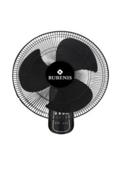 Rbsr80 Plus 130w Siyah Duvar Vantilatör