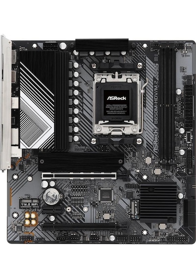 Asrock B650M-HDV/M.2 AMD B650 7200 MHz (OC) DDR5 Soket AM5 mATX Anakart