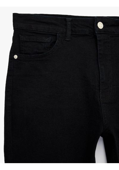 Koton Michael Siyah Erkek Jean Pantolon 7wam40091nd