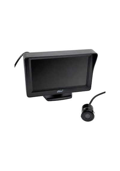 12v Araç İçi Lcd Ekran 4.3 '' + Gece Görüşlü Kamera 18 Mm