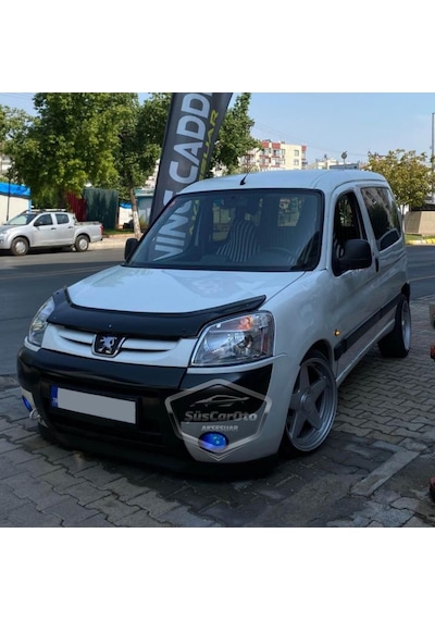 Peugeot Partner 2 2002-2008 Uyumlu Üniversal Astra H Lip Esnek Ön Lip 2 Parça Tampon Altı Dil Karlık Ön Ek 00 Şüscaroto Aksesuar
