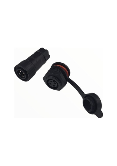 Ayt 16mm Su Geçirmez Konnektör Şase Seyyar Takım 2p Ic266m