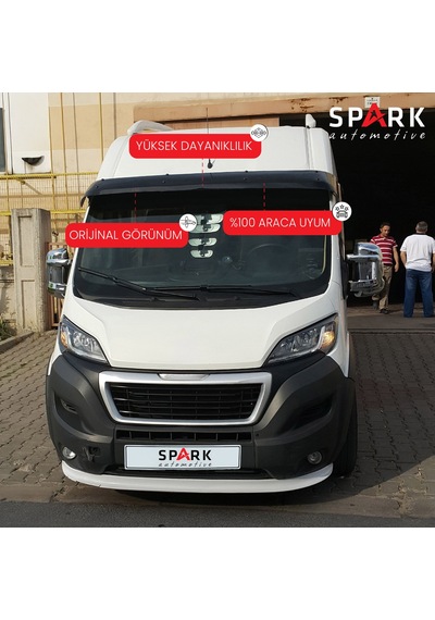 Peugeot Boxer 2014 Yılı Ve Sonrası Uyumlu Ön Cam Güneşlik Siyah