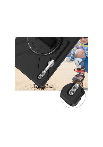 Samsung Galaxy Uyumlu Tab S9 Ultra Sm-x910 Defender Askılı Zırhlı Tank Case