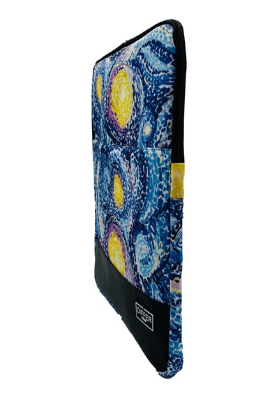 Differ 15-15,6 inç Van Gogh Desenli Lacivert Unisex Apple Uyumlu MacBook /Lapto