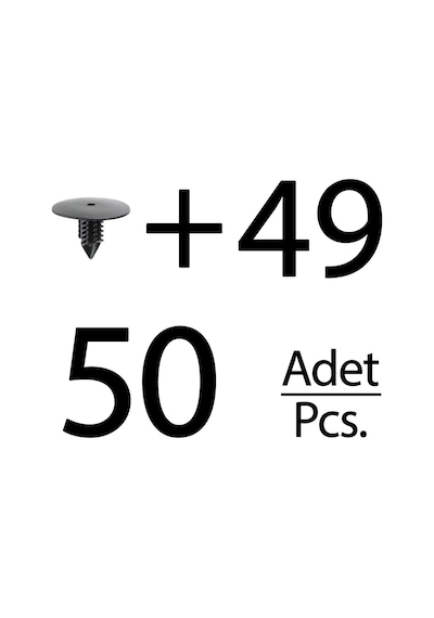 Renault Ve Dacia İçin Davlumbaz Klipsi- 50'li
