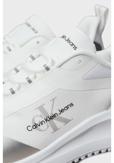Calvin Klein Bayan Ayakkabı Yw0yw01442 01v Beyaz-gümüş Beyaz-gümüş Beyaz - Gümüş