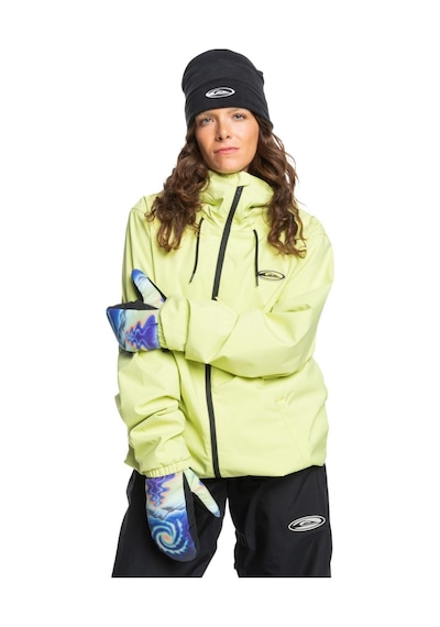 Quıksılver Quiksilver Erkek Snowboard Montu High İn The Hood Yeşil Kapüşonlu Gel0 Çok Renkli