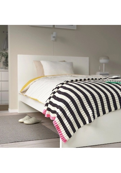 Ikea Mossmott Polar Koltuk Örtüsü Tek Kişilik 130 X 170 Cm Çok Renkli