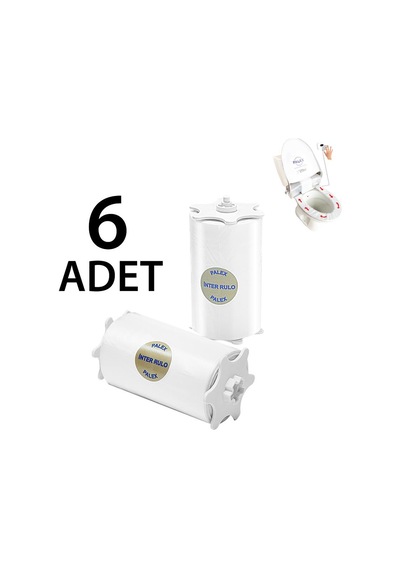 Palex Sensörlü Hijyenik Klozet Kapağı Yedek Rulosu 6x90 Kullanım