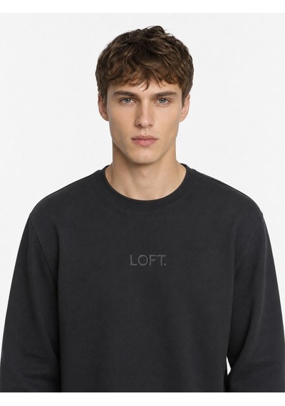 Loft Regular Fit Erkek Sweatshirt Lf2044098 Q1.v1 Siyah