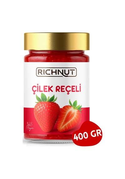 Çilek Reçeli Katkı, Koruyucu, Renklendirici İçermez