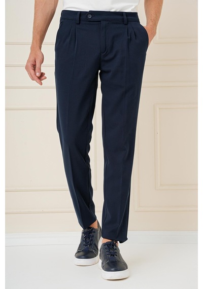 Efor P 1164 Slim Fit Lacivert Klasik Pantolon Lacivert