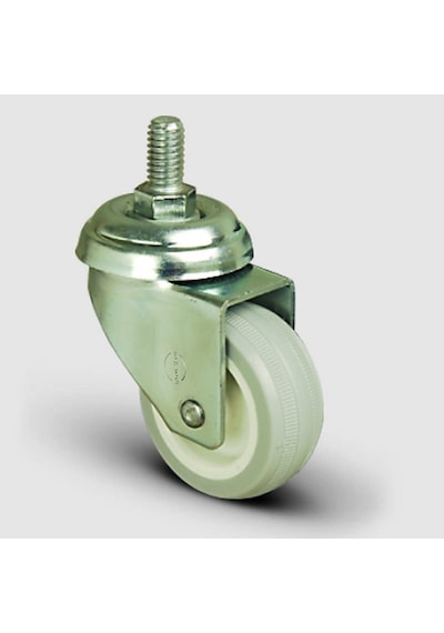 Ep05Zkc50 Oynak Civatalı Pvc Kaplı Tekerlek Çap:50 Hafif