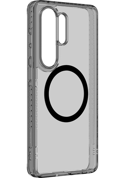 Galaxy S26 Ultra Kılıf M-safe Uyumlu Airbag Tasarımlı Amazingthing Titan Mag Case Serisi Kapak Siyah Siyah