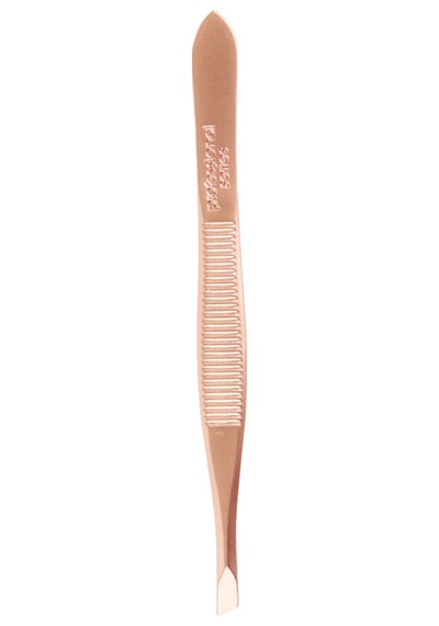 Elly Rose Gold Series Profesyonel Eğimli Cımbız Kaş Alma Ve Tüy Temizleme Cımbızı
